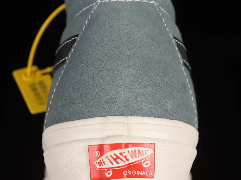All categories Vans Vans series Vans Hi Vans high-top Vans OG SK8-Hi Lx fairy haze blue color Japanese retro trend high-top canvas skateboard shoes VN0A4BVB20R